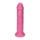 Dildo With Suction Cup Waterproof 28.5 Cm Pink