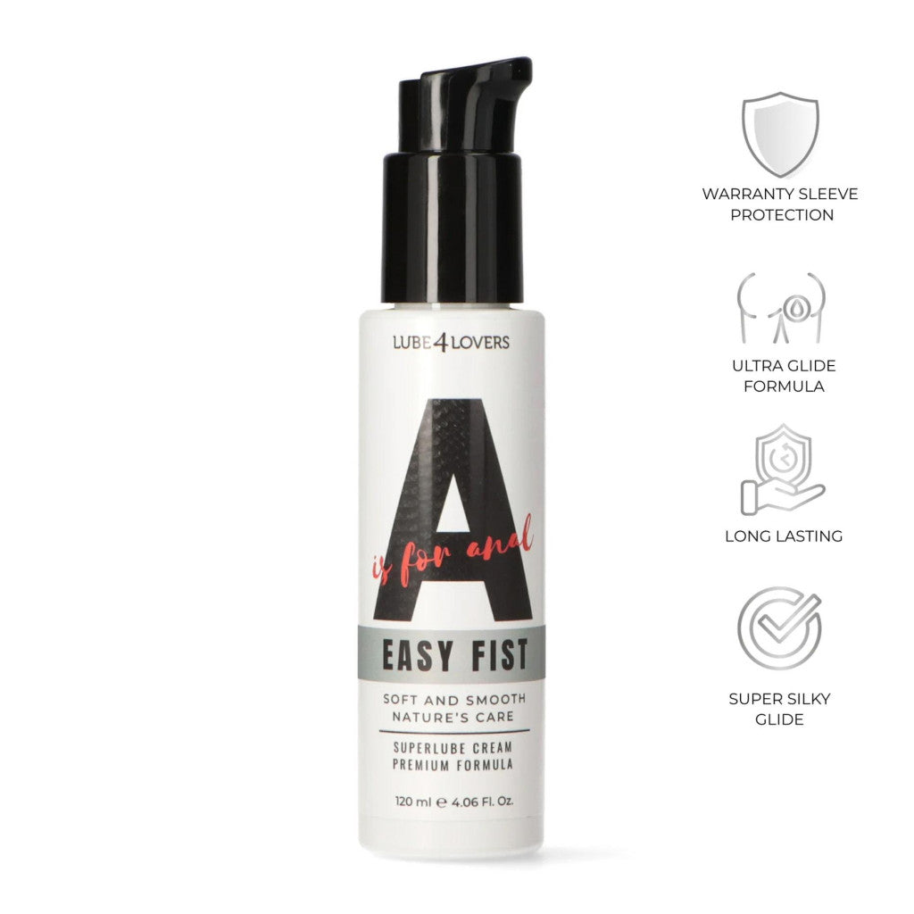 Easy Fist Creamy Anal Lubricant 120 Ml