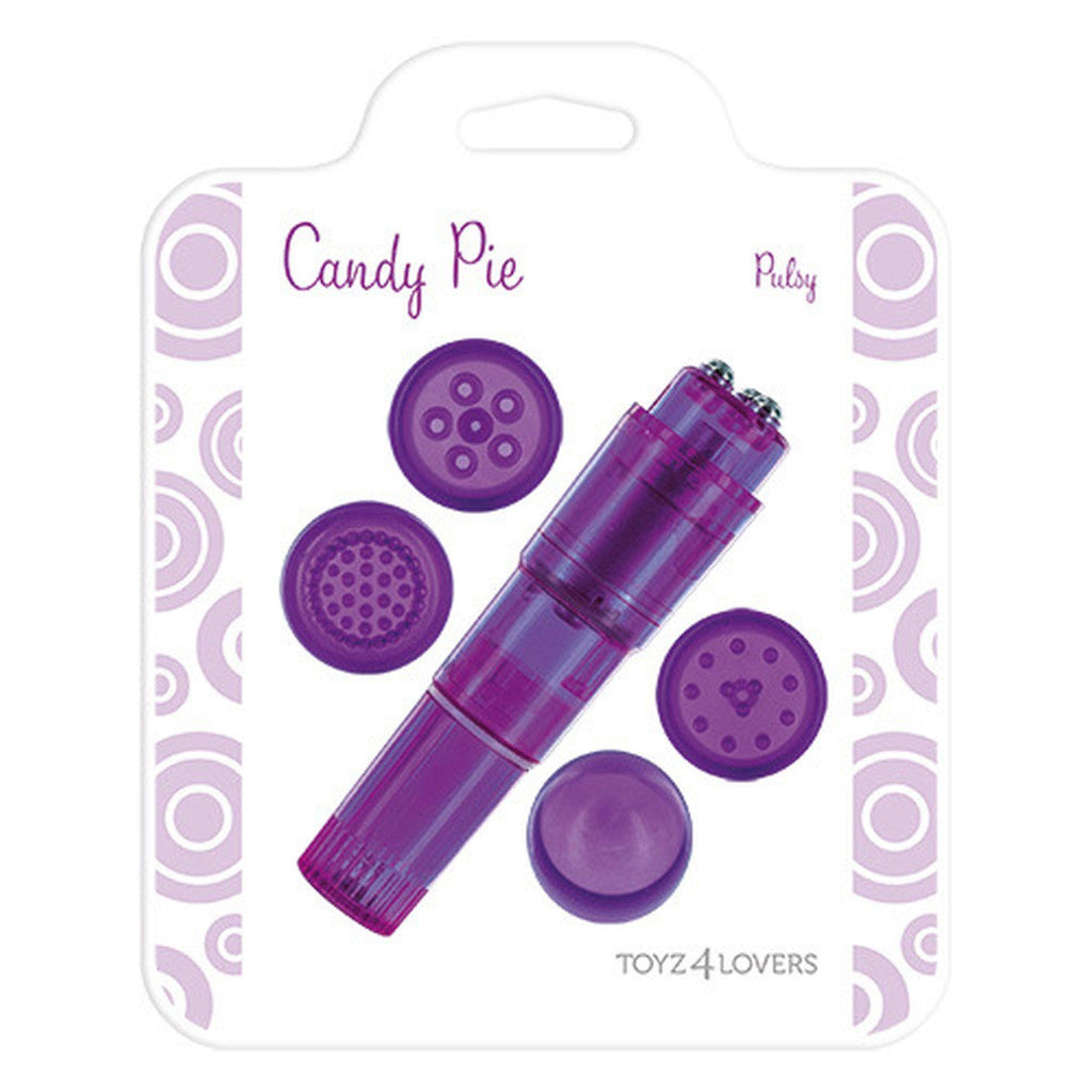 Sex Toy Multi-head Vaginal Stimulator Purple