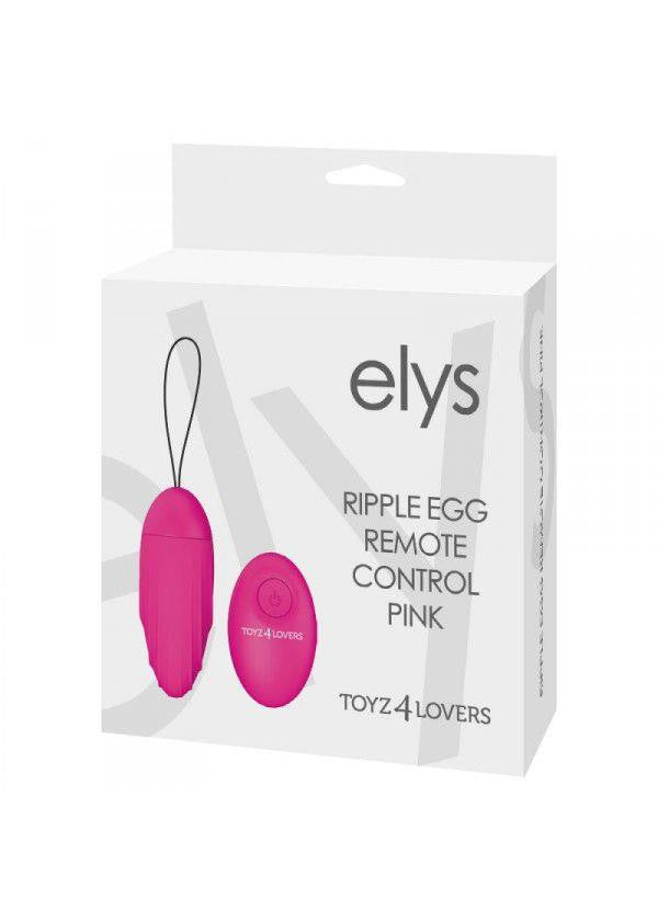 Elys Vibrating Egg Remote Control 9 Modes Pink