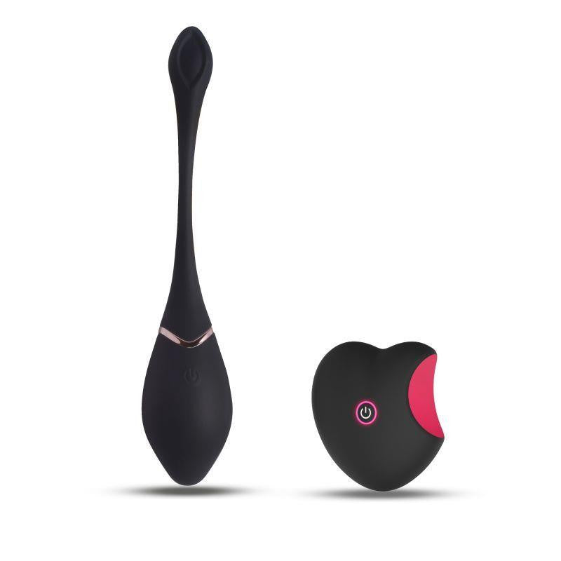 Toyz4lovers Vibrating Egg With Wireless Remote Control 17 Cm Black Silicone