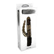 Roger Vibrator Rotating Beads Multiple Vibration Levels Waterproof Black