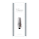 Vibrator Mini Vibrating Waterproof Silent Silver