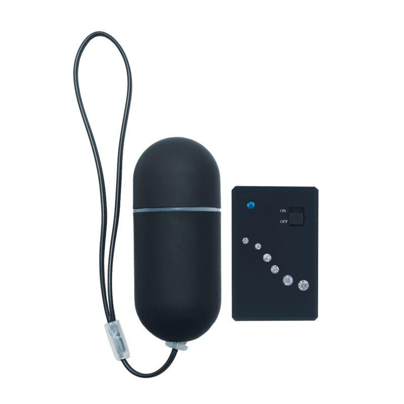 Ovetto Vibrating Egg Wi-fi Control Waterproof Remote Control 7 Cm Black