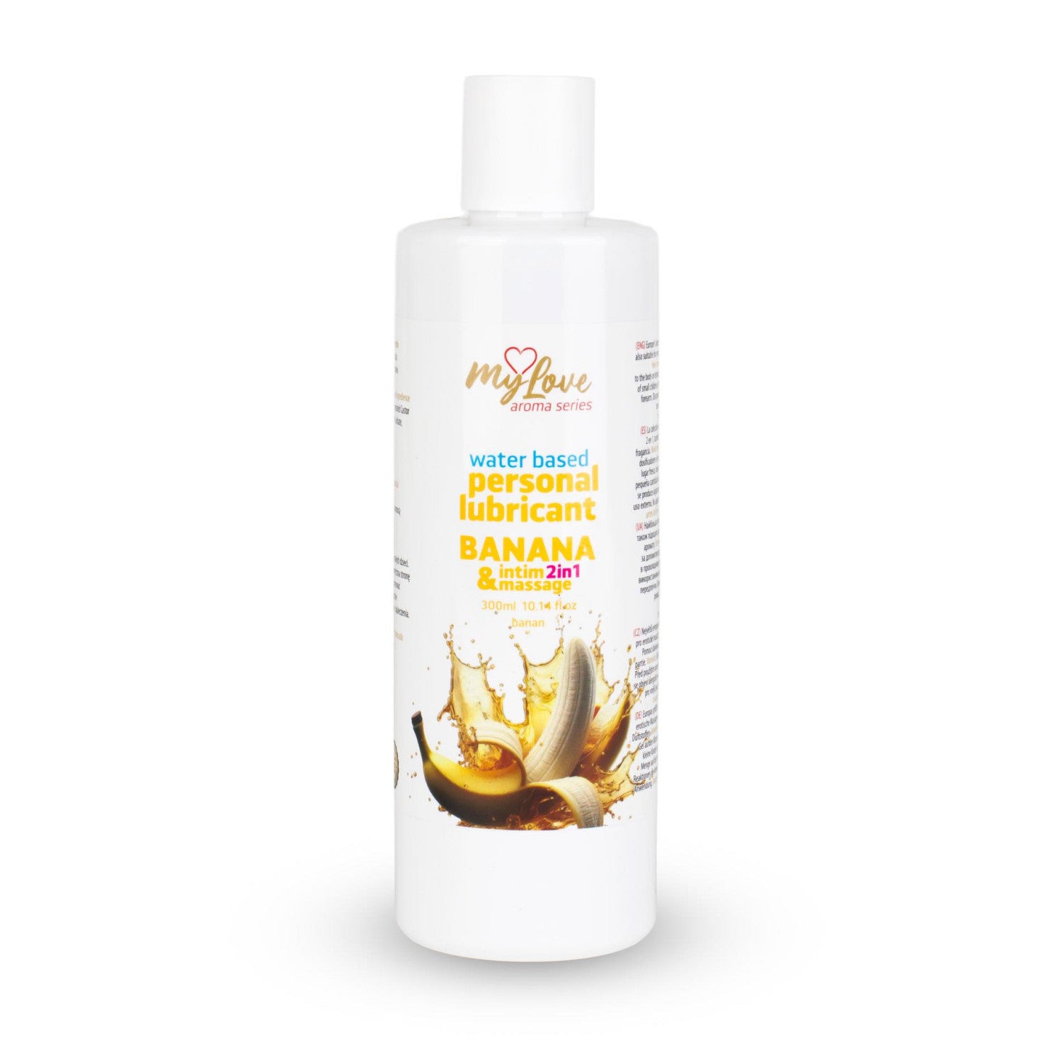 Mylove Intimate And Massage Oil Dual-function Aromatic Banana 300 Ml