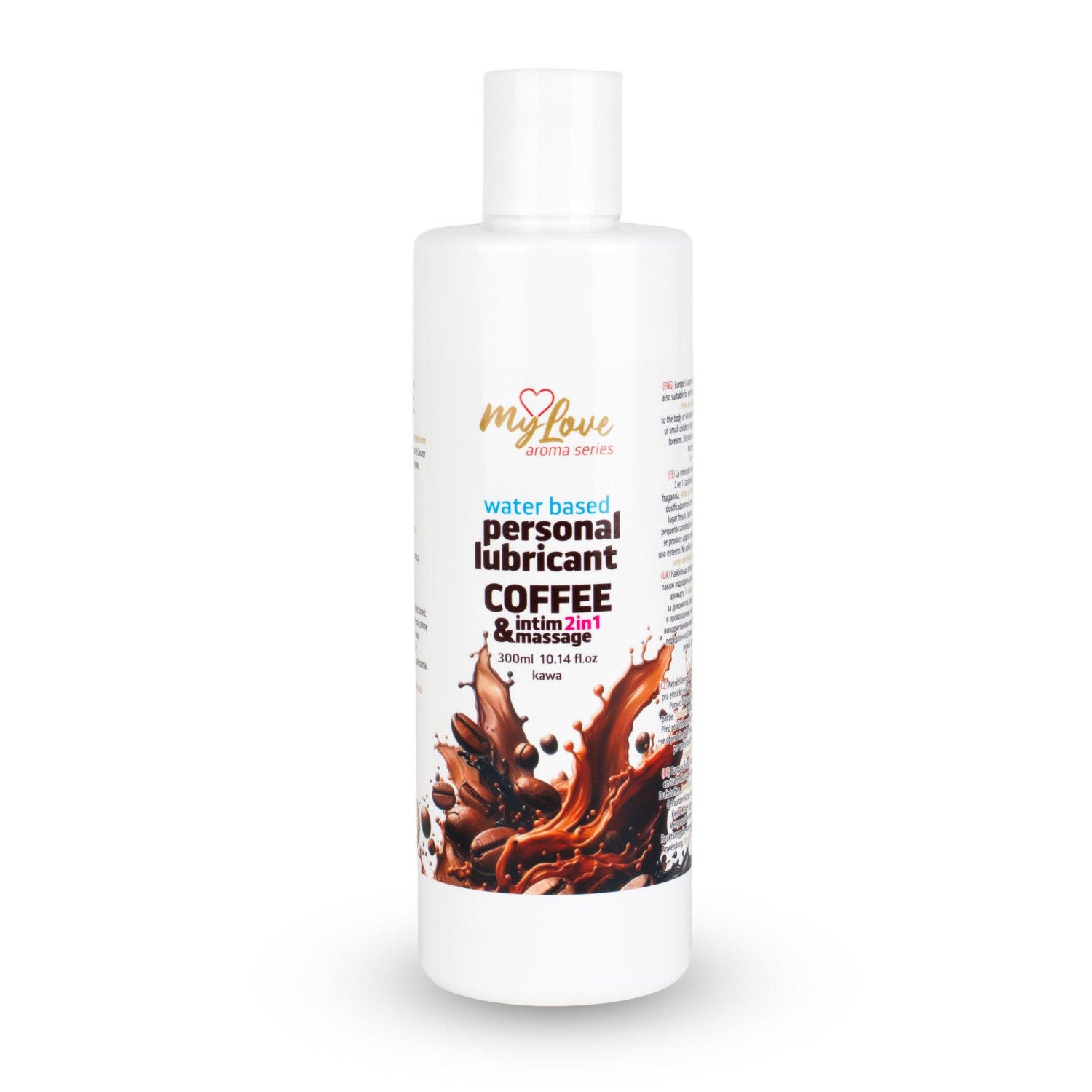 Mylove Massage Oil And Intimate Gel 2 In 1 With Coffee Aroma 300 Ml