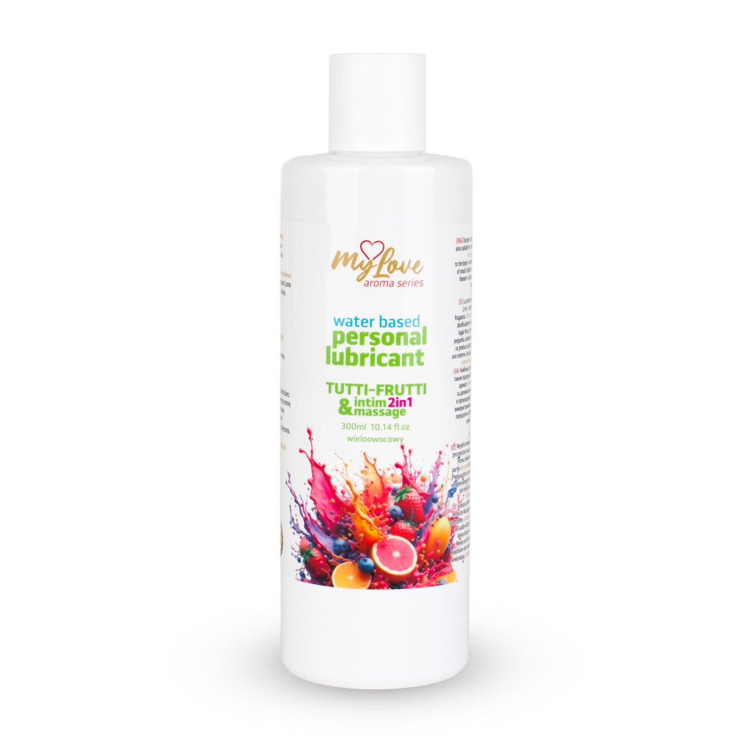 Mylove Intimate Gel And Massage Oil 2in1 Tutti-frutti 300ml