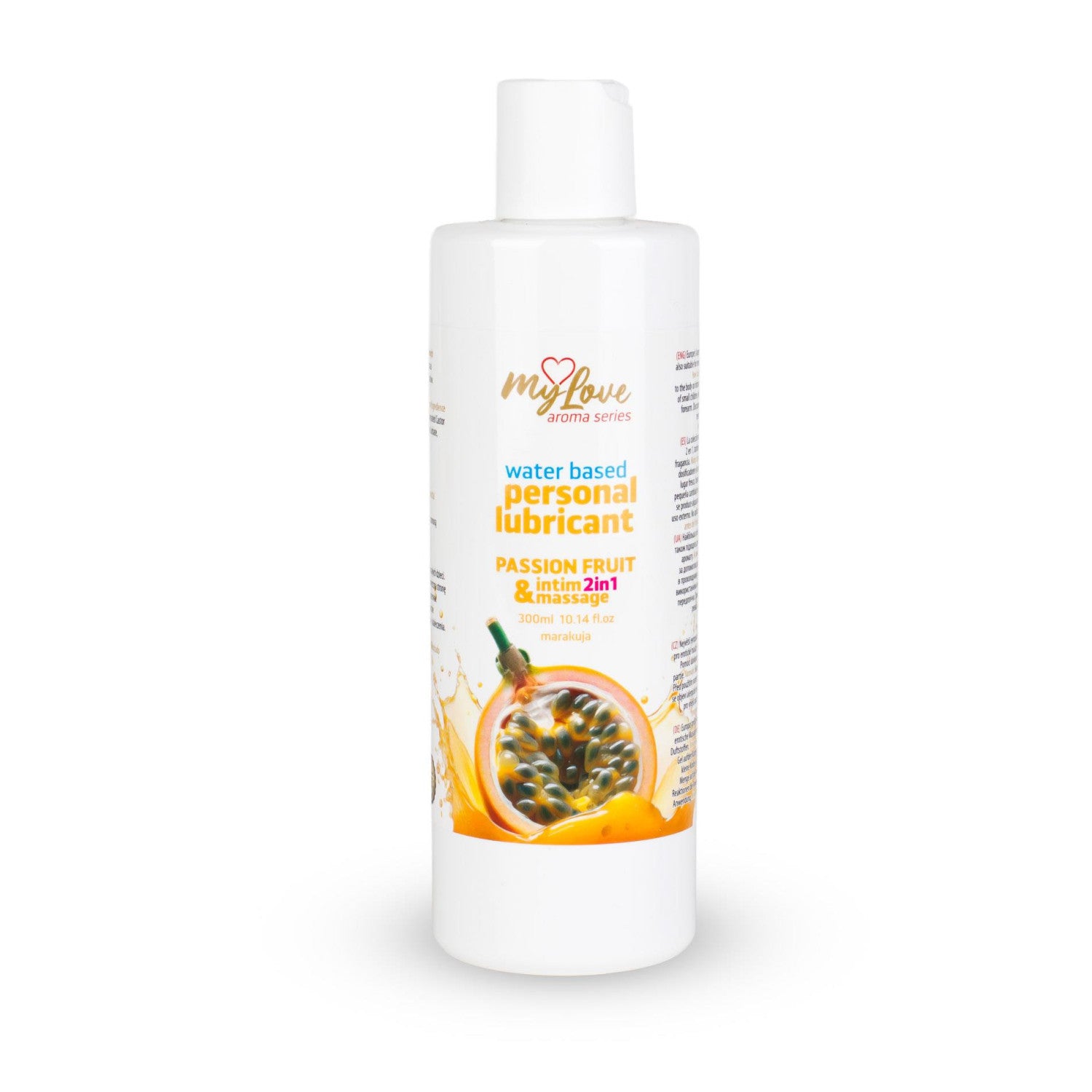 Mylove Intimate Gel And Massage Oil 2 In 1 Maracuja 300 Ml