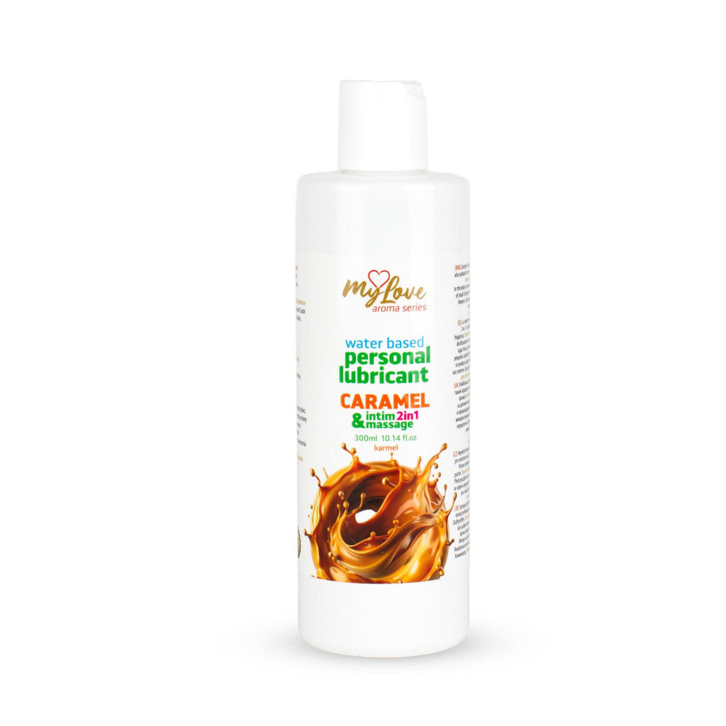Mylove Intimate Gel And Massage Oil 2in1 Caramel 300 Ml
