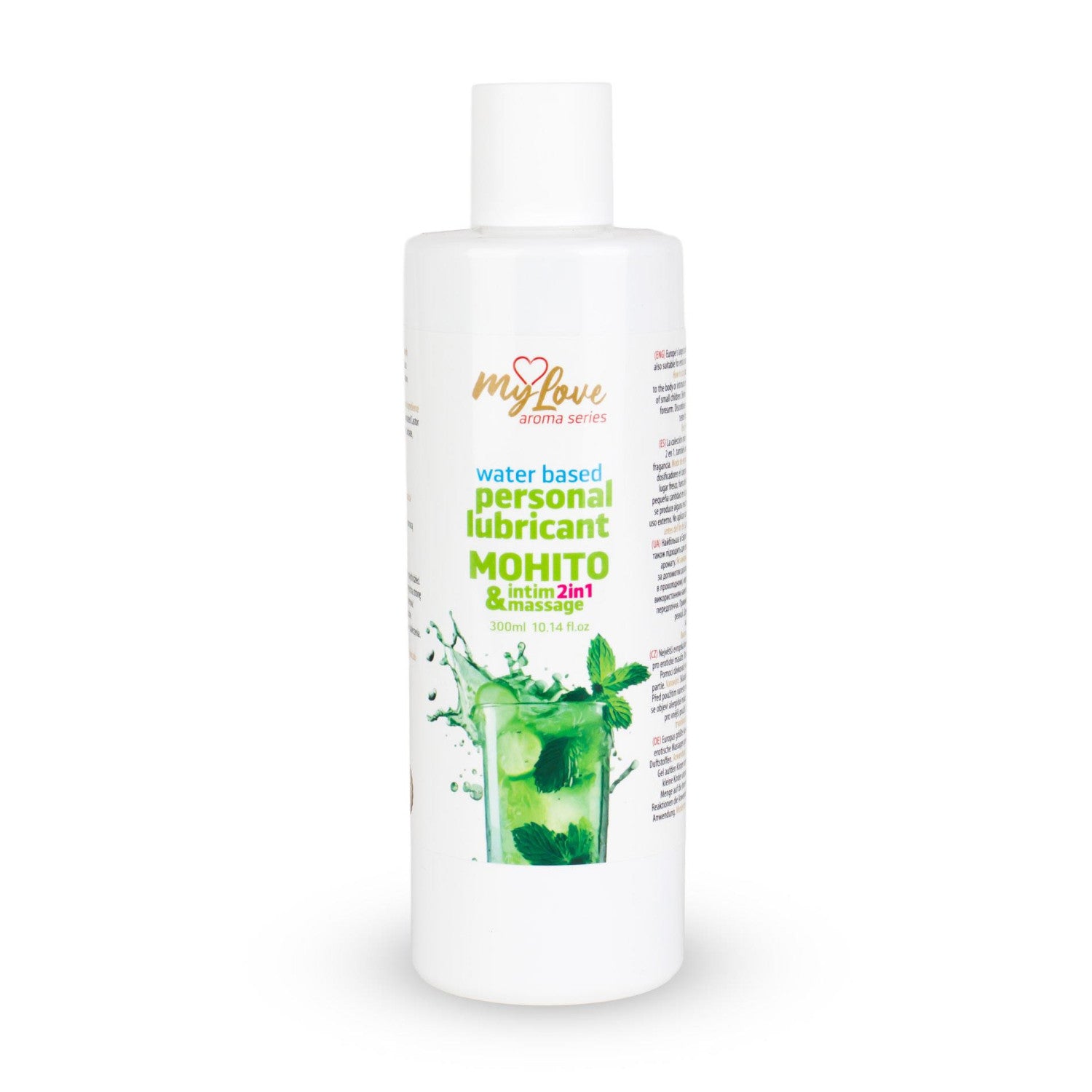 Mylove Intimate Gel And Massage Oil 2in1 Refreshing Mohito 300ml