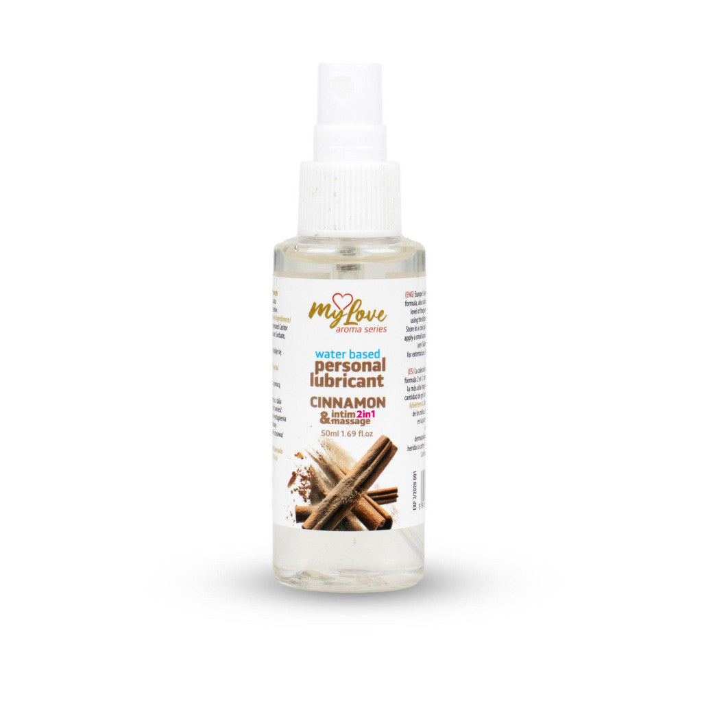 Mylove Intimate Gel And Massage Oil 2 In 1 Cinnamon 50 Ml