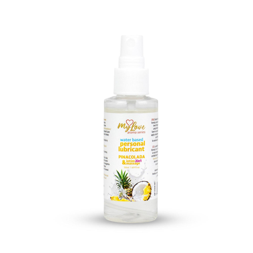 Mylove Intimate Gel And Massage Oil 2 In 1 Pina Colada 50 Ml