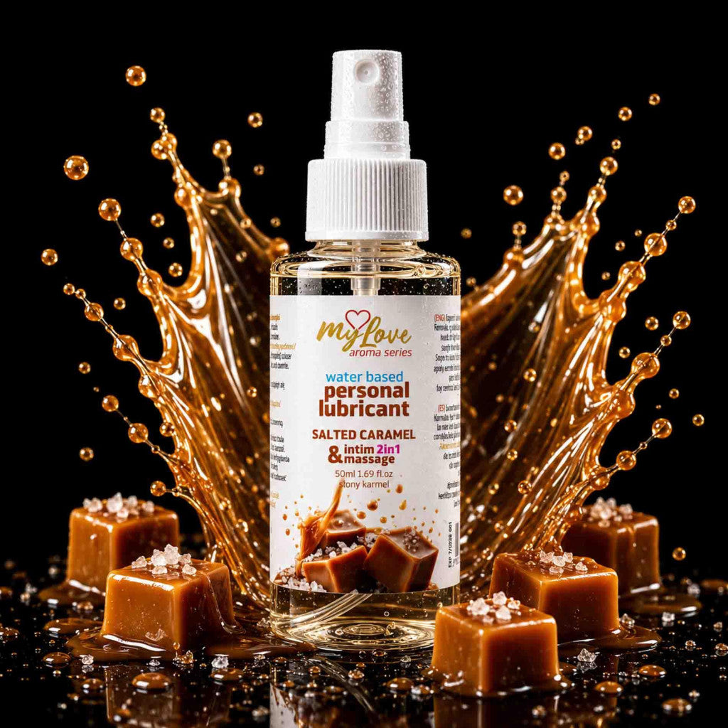 Mylove Intimate Gel And Massage Oil 2in1 Salted Caramel 50 Ml