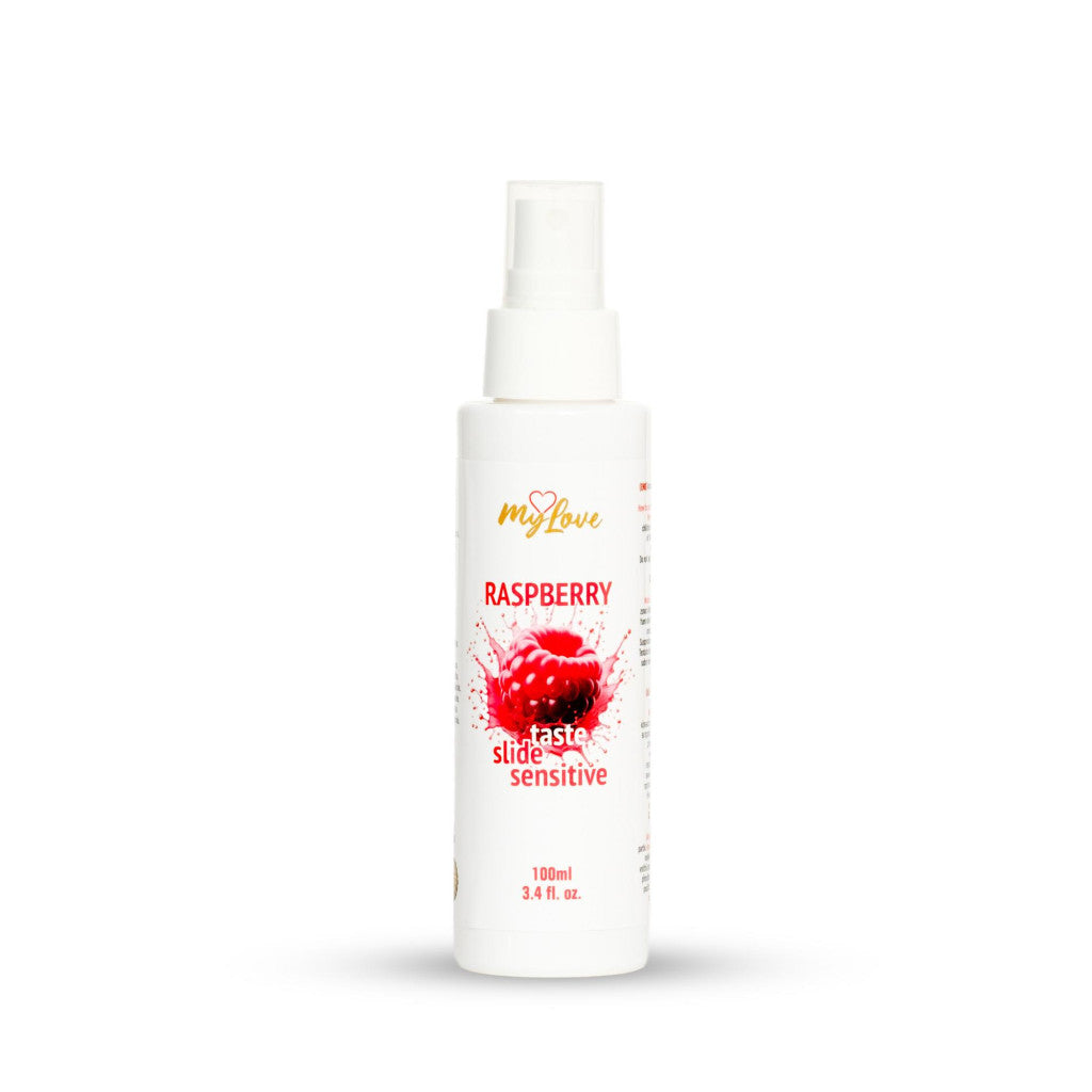 Mylove Taste-slide Sensitive Massage Oil 100 Ml Raspberry