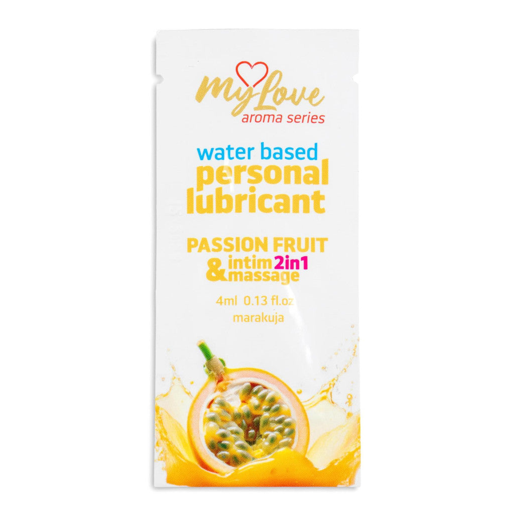 Mylove Intimate Gel Massage And Lubricant 4 Ml Passion Fruit Aroma