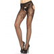 Leg Avenue – Elegant Black Embroidered Mesh Panties