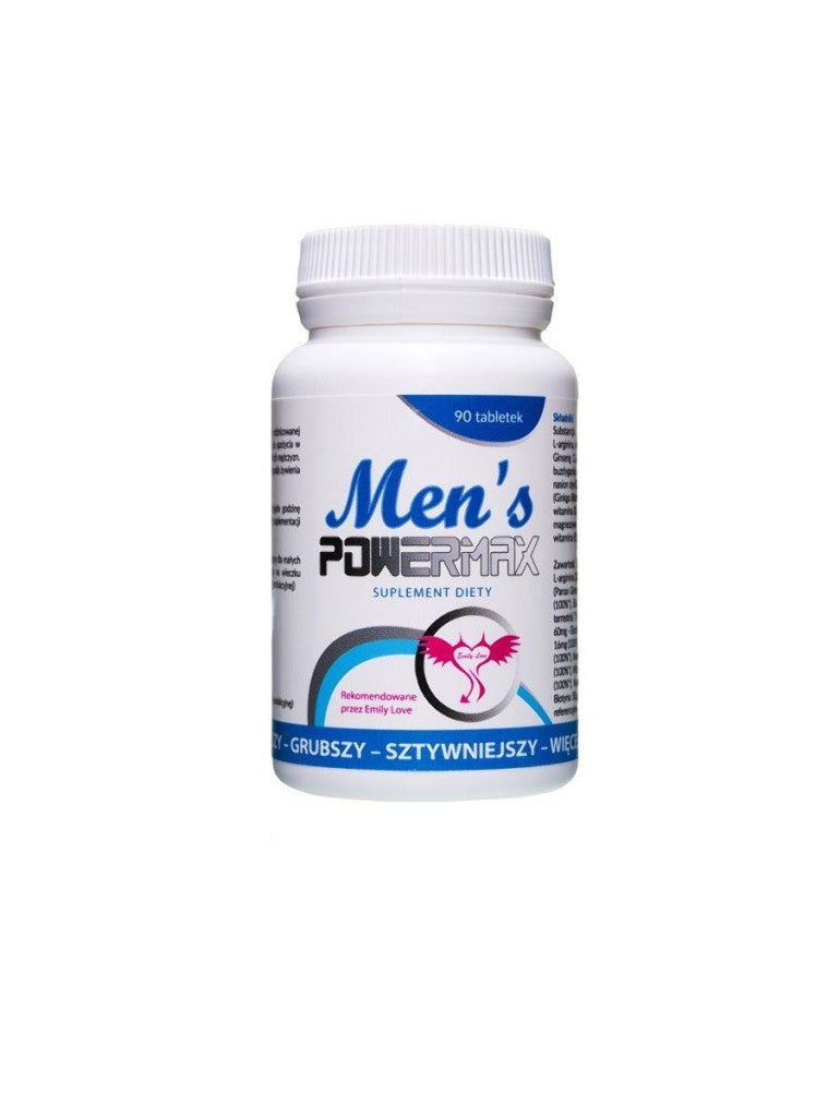 Supl.diety Men's Powermax – Premium Men's Energy Tablets 60 Pcs