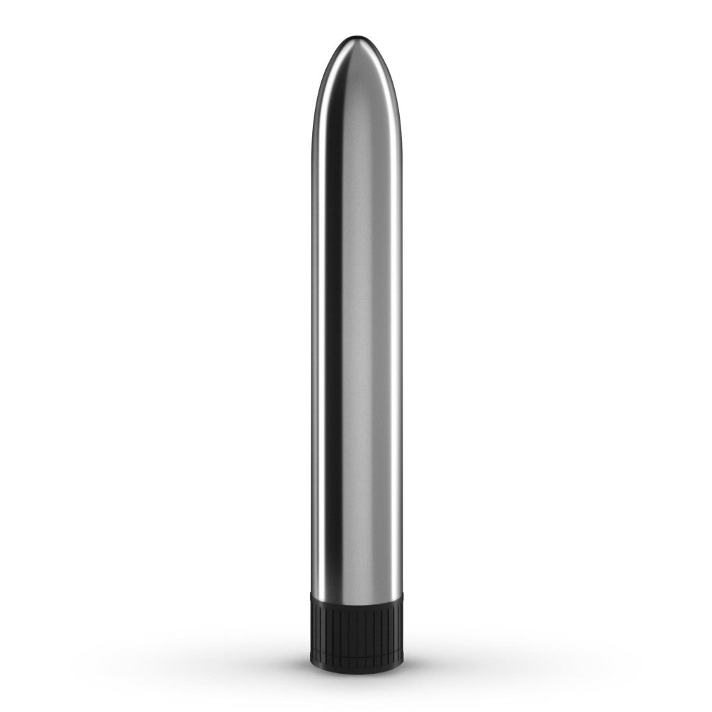 Crushious Vibrator Adjustable Drop-proof 17.5 Cm Silver
