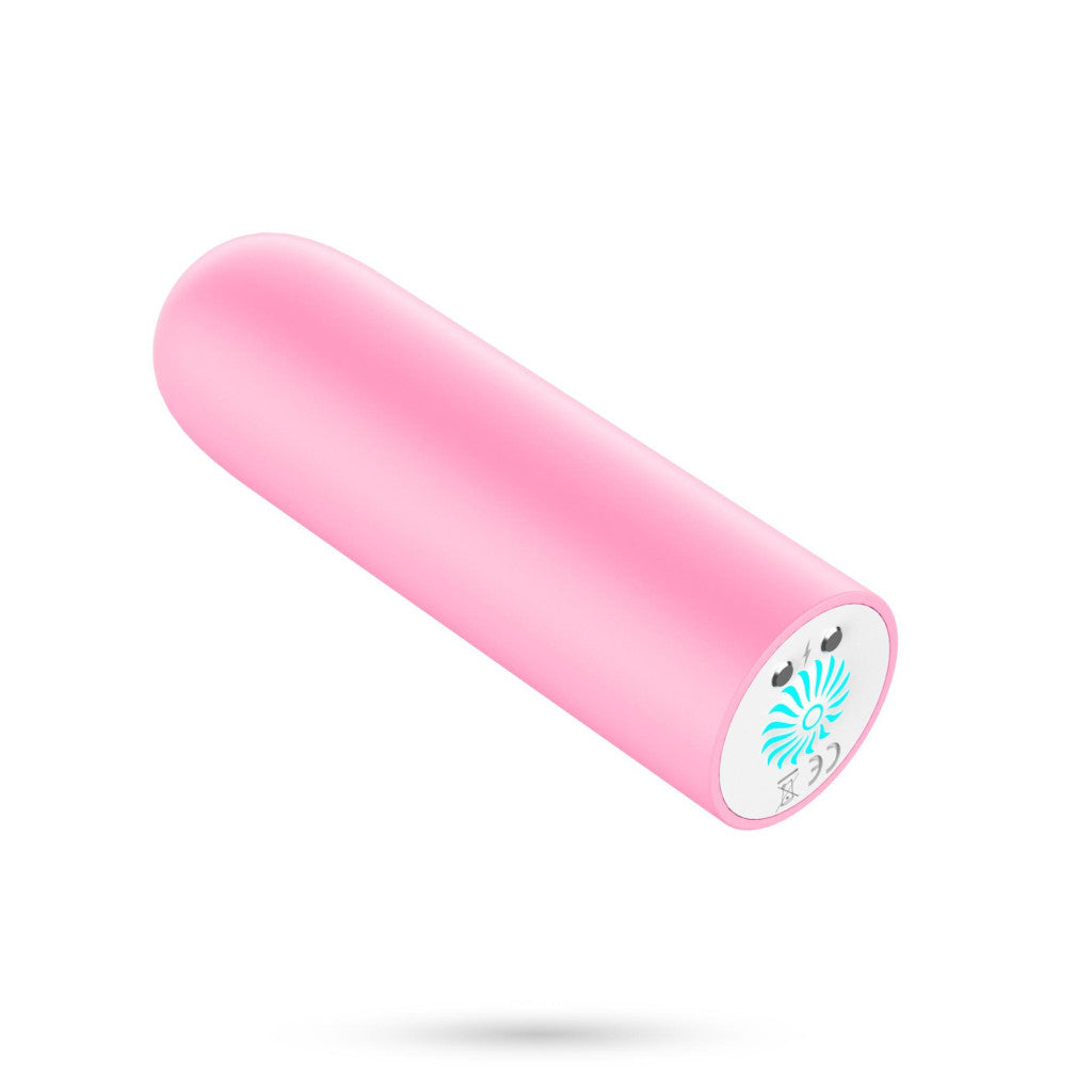 Quackers Vibrator Usb Charging 10 Speeds Waterproof Pink 8.6 Cm