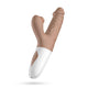 Crushious Vibrator 10 Modes 3 Thrusters 7 Suctions 22.5 Cm Black