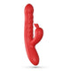 Crushious Vibrator Vibrating Thrusting 21.5 Cm Red