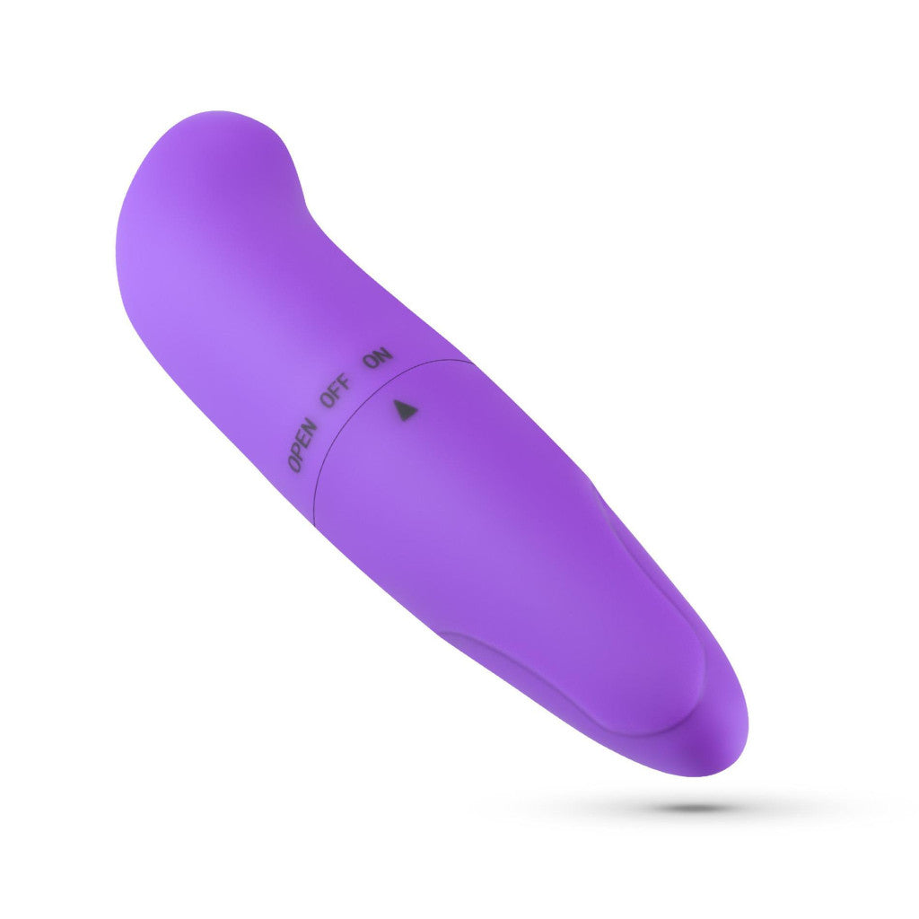 Crushious G-spot Vibrator Stimulator 8 Cm Purple