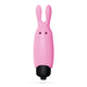 Crushious Vibrator 10 Modes Waterproof 8.8 Cm Pastel Pink