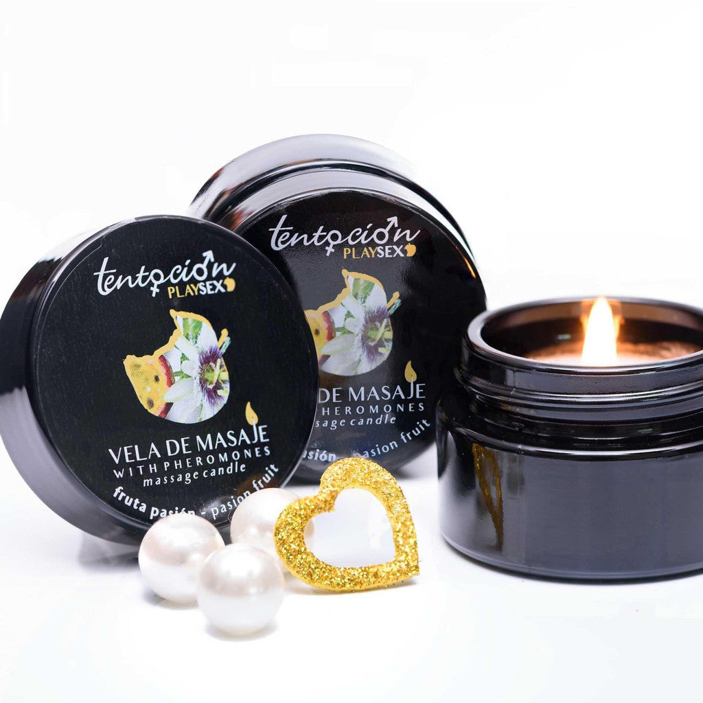 Tentación Play Passion Fruit Pheromone Candle 20ml