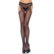 Leg Avenue - Fishnet Pants With A Provocative Open Part