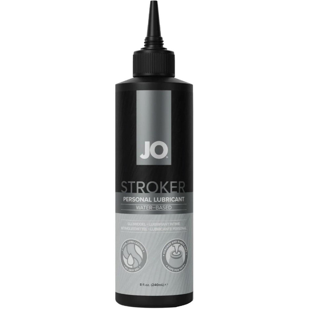 Jo Stroker Lubricant 240 Ml Black