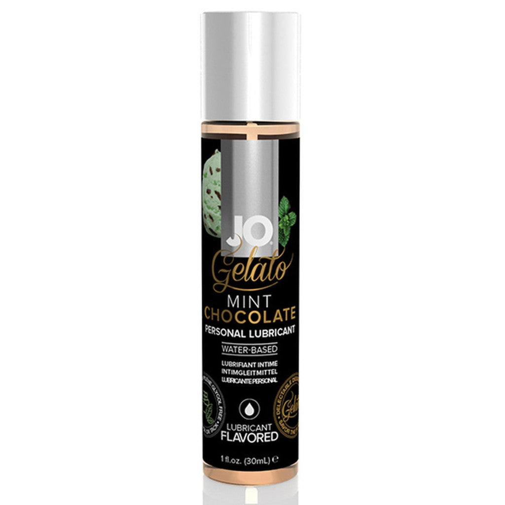 System Jo Gelato Lubricant 30 Ml Menthol Chocolate Flavor Water-based