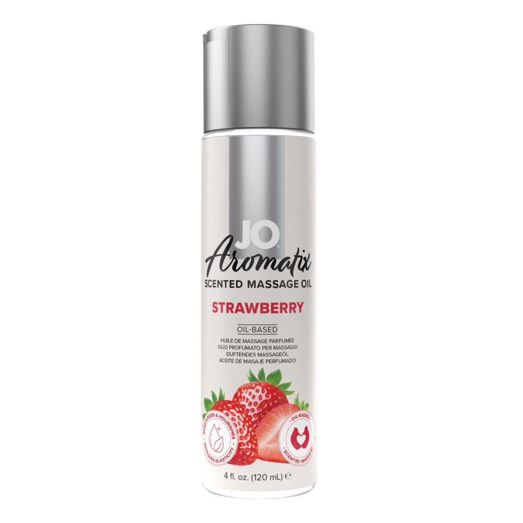 Aromatix Strawberry Scented Massage Oil 120 Ml