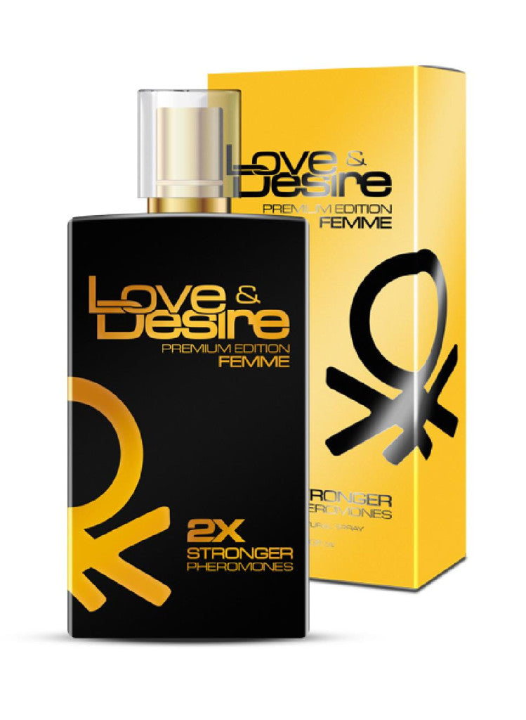 Pheromone-love Desire Gold Women's Perfume 100 Ml