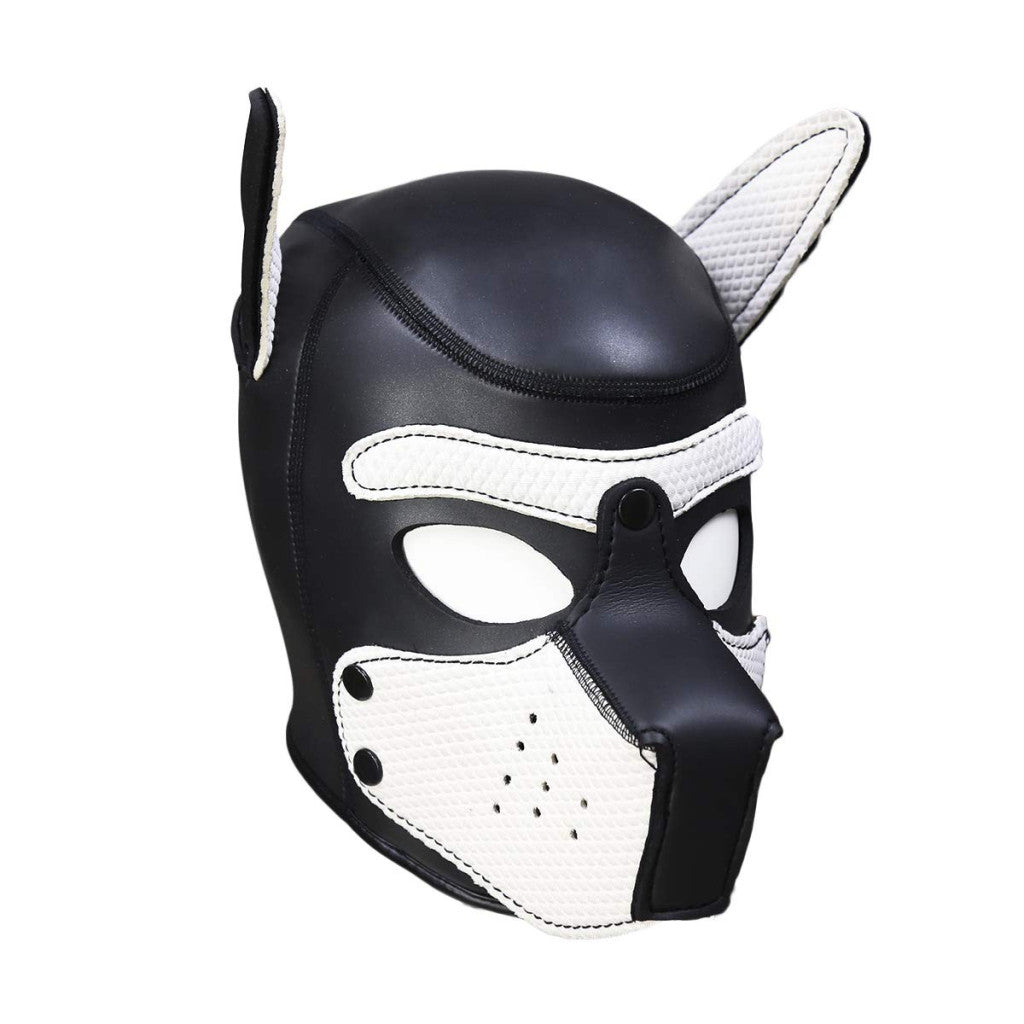 Puppy Neoprene Mask – Stylish Protection In White