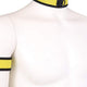 Yellow Neoprene Puppy Wristband For Sensual Play