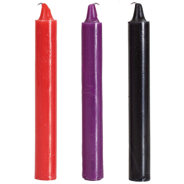 Colored Candles 3 Pcs