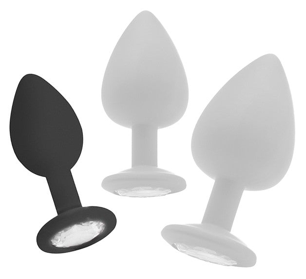 Plug Diamond Regular – Elegant Anal Accessory Black