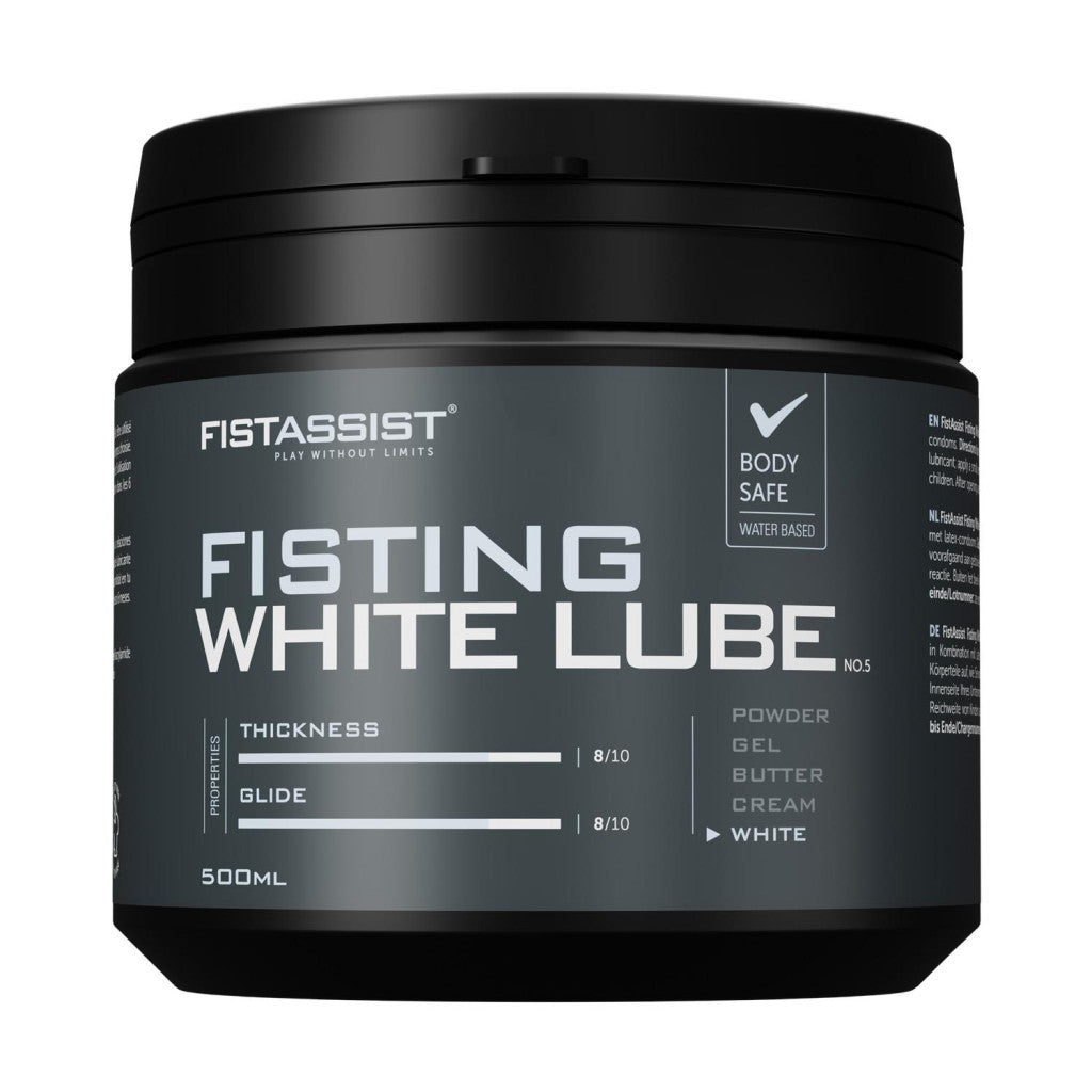 Fist Assist Lubricant Intensive Water-based 500 Ml White