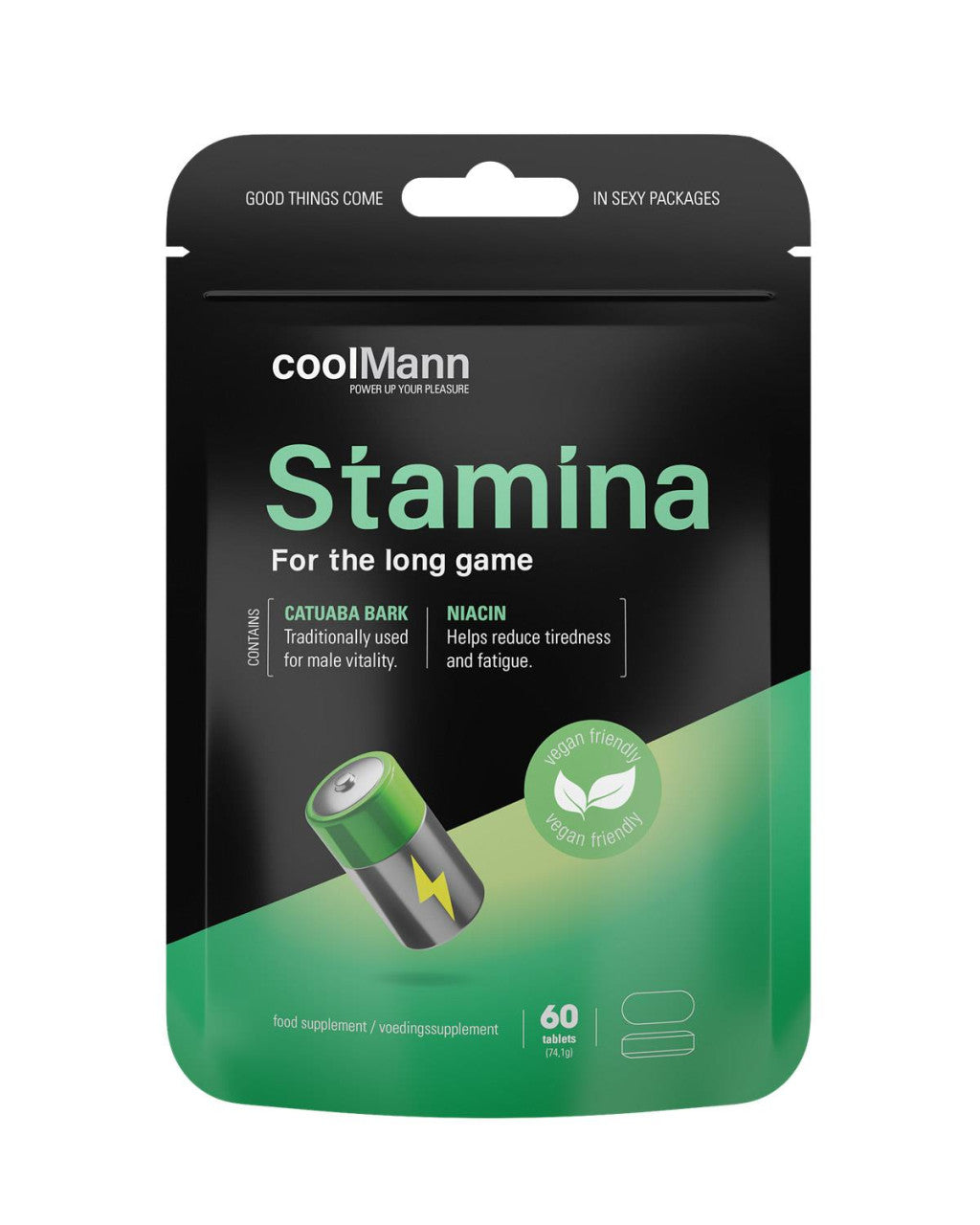Coolmann Nutritional Supplement Energy Support Fatigue Reduction 60 Pcs