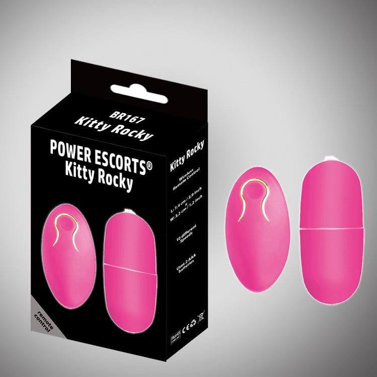 Vibrator With Remote Control 7.4 Cm Pink