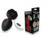 Power Escorts Princess Plug Remote Control Black Plug Usb Charging 10 Functions