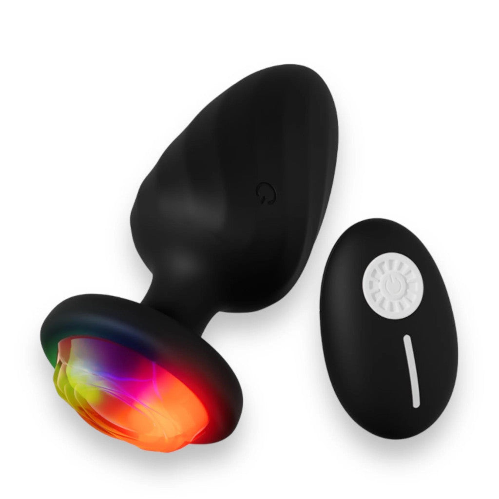 Power Escorts Party Remote Control Plug Black Usb Rechargeable 10 Functions