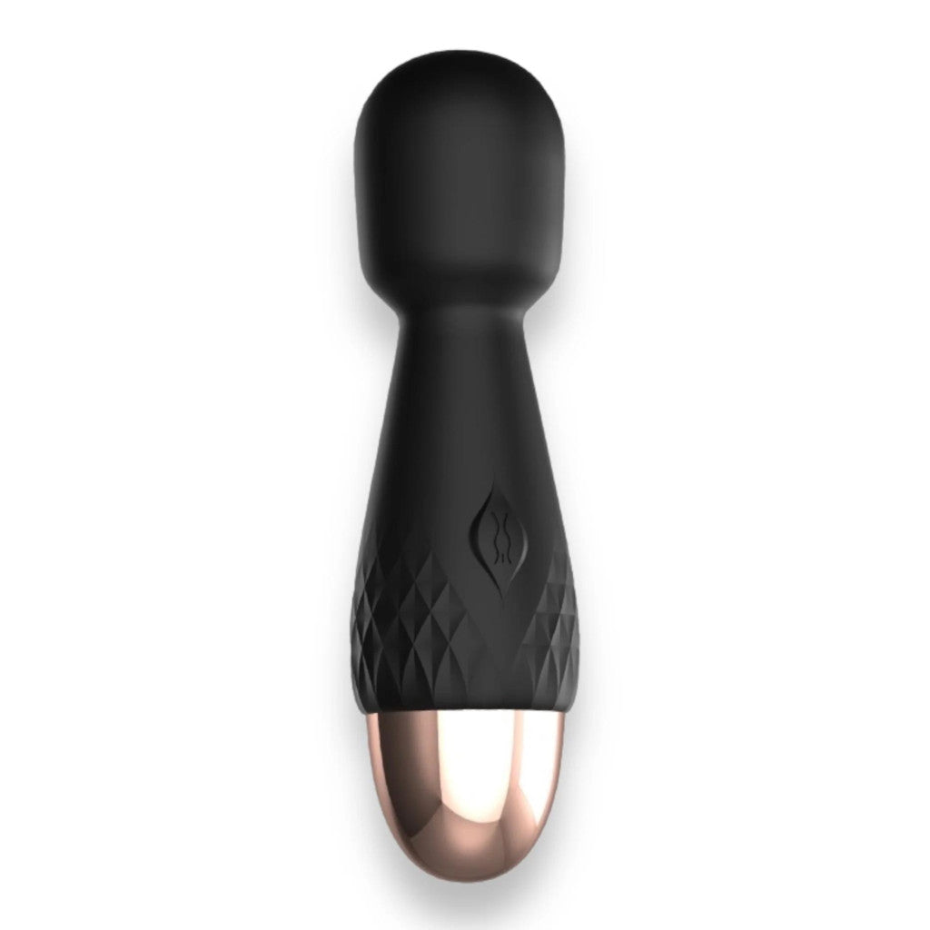 Power Escorts Wand Massager 10 Vibration Modes Waterproof Usb Charging 11.6 Cm Black