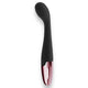 Power Escorts Vibrator G-spot Stimulator 10 Modes Silent Usb Charging 18 Cm Black Silicone