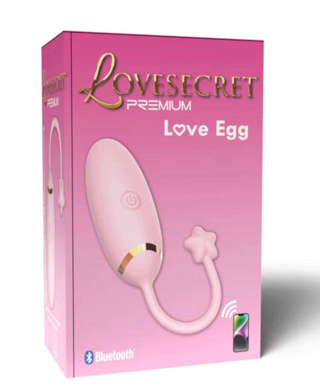 Lovesecret Vibrator Remote Control 9 Modes Pink