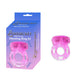 Lovesecret Sensual Penis Ring Vibrating Couple Stimulation Pink