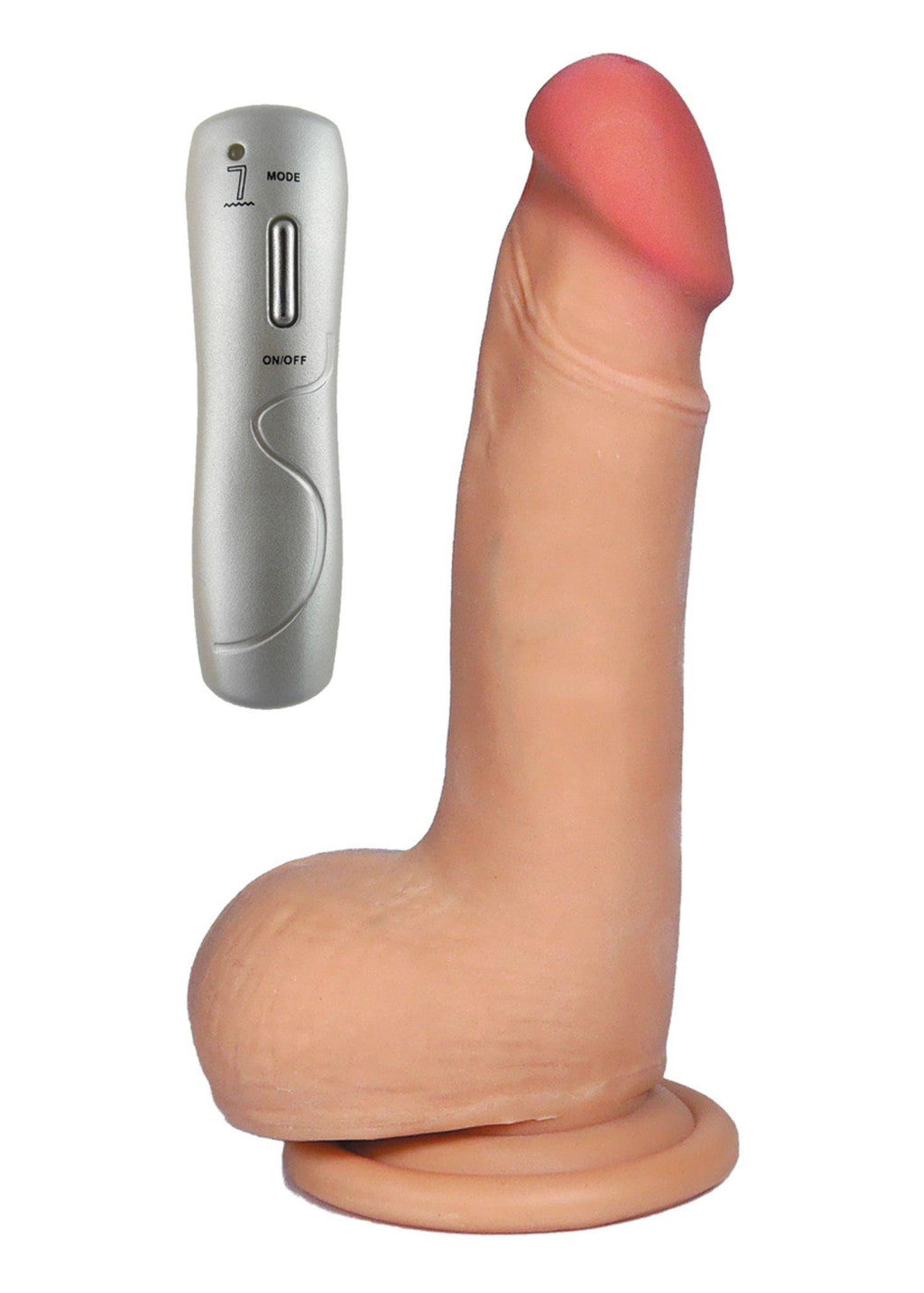 Ares Vibrator Ultra Realistic Textures 7 Vibration Modes 15 Cm