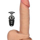 Loveclonex Dildo Rotating Usb Rechargeable Ultra Realistic Soft Black