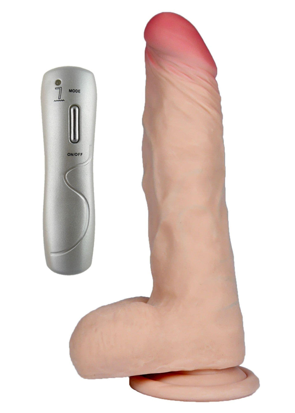 Loveclonex Vibrator Ultra-realistic 7 Vibration Modes 19 Cm Beige