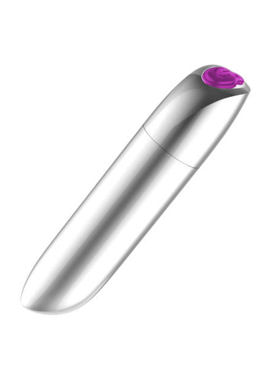 Stymulator Vibrator Usb Charging 20 Modes Waterproof Silver